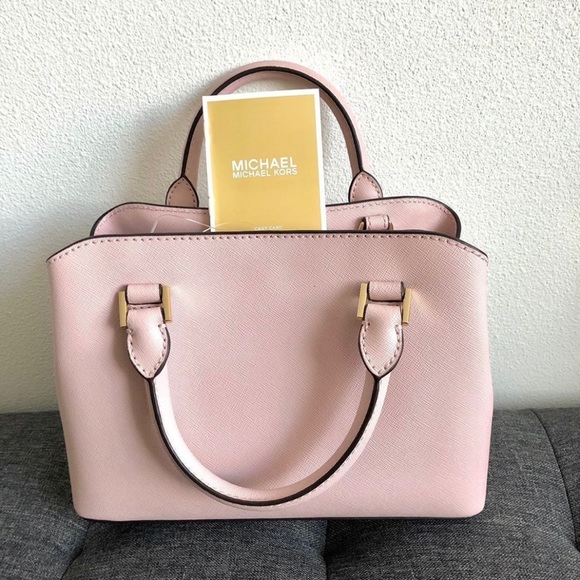 ☀️NWT☀️MICHAEL KORS Savannah Small Satchel Bag - Picture 3 of 8